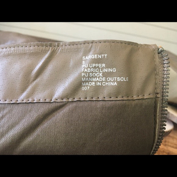 Sargentt Zip Up Block Heel Boots - Picture 6 of 6